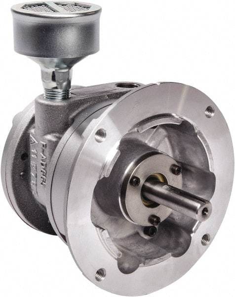 Gast - 4 hp Reversible Flange Air Actuated Motor - 0:00 Gear Ratio, 3,000 Max RPM, 2.06" Shaft Length, 5/8" Shaft Diam - All Tool & Supply