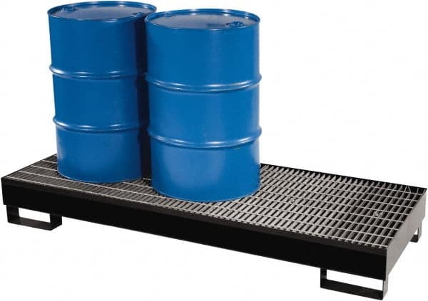 Enpac - Spill Pallets, Platforms, Sumps & Basins Type: Spill Deck or Pallet Number of Drums: 3 - All Tool & Supply