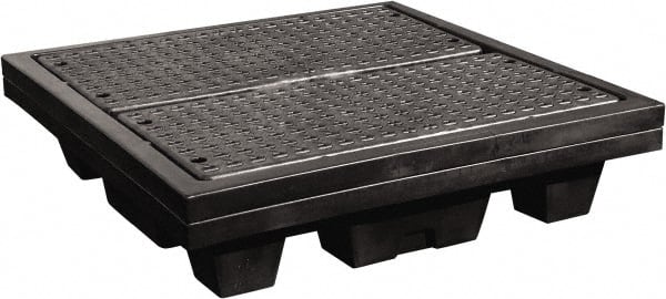 Enpac - Spill Pallets, Platforms, Sumps & Basins Type: Spill Deck or Pallet Number of Drums: 4 - All Tool & Supply