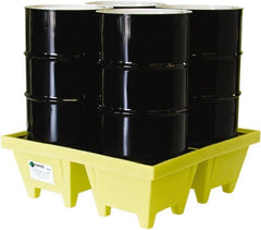 Enpac - Spill Pallets, Platforms, Sumps & Basins Type: Spill Deck or Pallet Number of Drums: 4 - All Tool & Supply