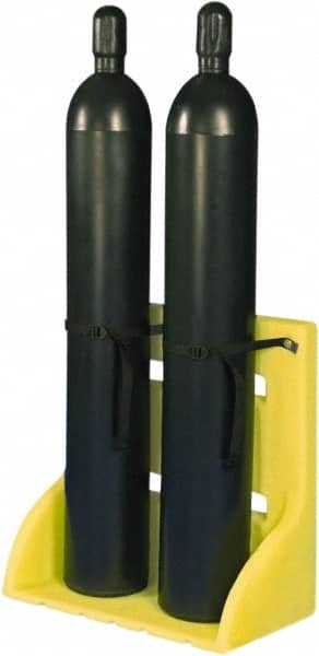 Enpac - Gas Cylinder Carts, Racks, Stands & Holders Type: Two Cylinder Wall/Floor Stand Fits Cylinder Diameter: 11-3/8 (Inch) - All Tool & Supply