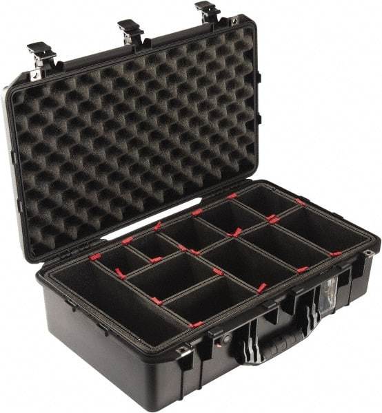 Pelican Products, Inc. - 15-15/32" Wide x 8-15/64" High, Aircase w/Divider - Black - All Tool & Supply