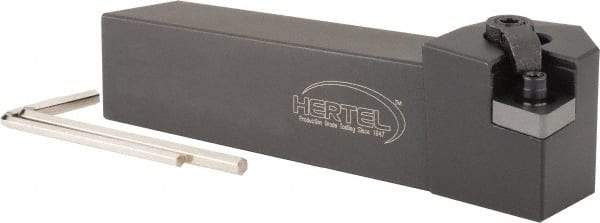 Hertel - MCLN, Right Hand Cut, 1" Shank Height x 1" Shank Width, Negative Rake Indexable Turning Toolholder - 6" OAL, CN..643 Insert Compatibility, Series Multi-Option - All Tool & Supply