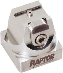 Raptor Workholding - 3/4" Jaw Width, 2-1/8" High x 2.07" Long x 2.07" Wide Dovetail Vise - For Use with 4 & 5 Axis Workholding Systems - All Tool & Supply