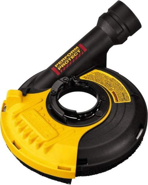 DeWALT - 5" Diam Grinder Dust Shroud - For Use with Dewalt 4 to 5" Grinders - All Tool & Supply