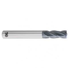 7/32 x 1/4 x 5/8 x 2-1/2 4Fl  Square Carbide End Mill - WXL - All Tool & Supply