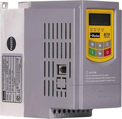 Parker - Single Phase, 230 Volt, 1 hp, Variable Frequency Drive - 3.15" Wide x 5.31" Deep x 5.43" High, IP20 - All Tool & Supply