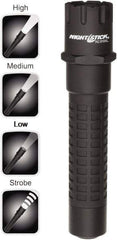 Bayco - LED Bulb, Industrial/Tactical Flashlight - Black Polycarbonate Body, CR123 Batteries - All Tool & Supply