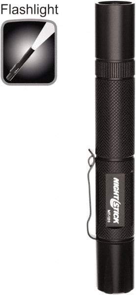 Bayco - LED Bulb, Industrial/Tactical Flashlight - Black Aluminum Body, AA Batteries - All Tool & Supply