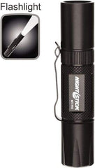 Bayco - LED Bulb, Industrial/Tactical Flashlight - Black Aluminum Body, AA Batteries - All Tool & Supply