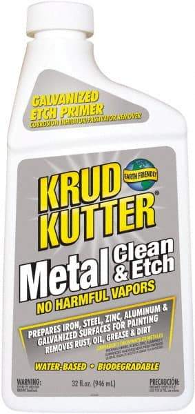 Krud Kutter - 32 Fl oz Bottle Cleaner/Etcher - 200 to 300 Sq Ft/Gal Coverage - All Tool & Supply