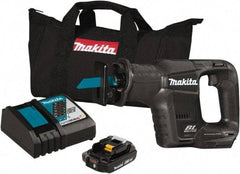 Makita - 18V, 3,000 SPM, Cordless Reciprocating Saw - 13/16" Stroke Length, Lithium-Ion Batteries Included - All Tool & Supply