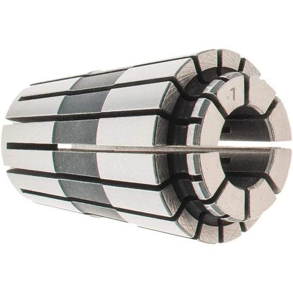 Techniks - Single Angle Collet - 0.0002" TIR, 1.083" OAL, 35mm Overall Diam - Exact Industrial Supply