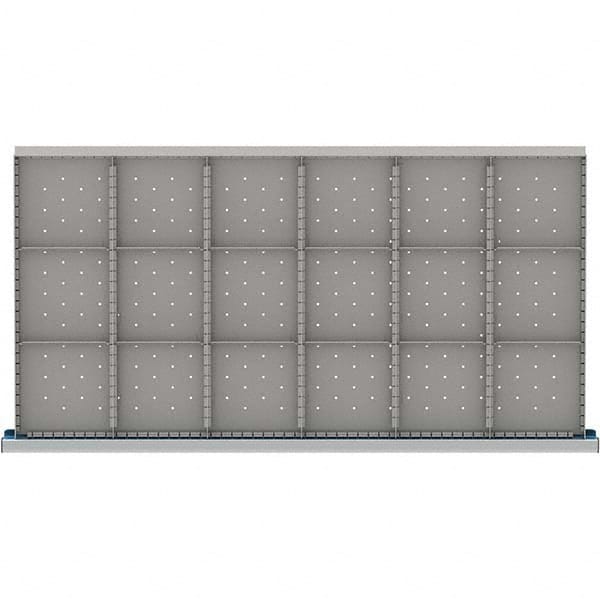 LISTA - 18-Compartment Drawer Divider Layout for 3.15" High Drawers - All Tool & Supply