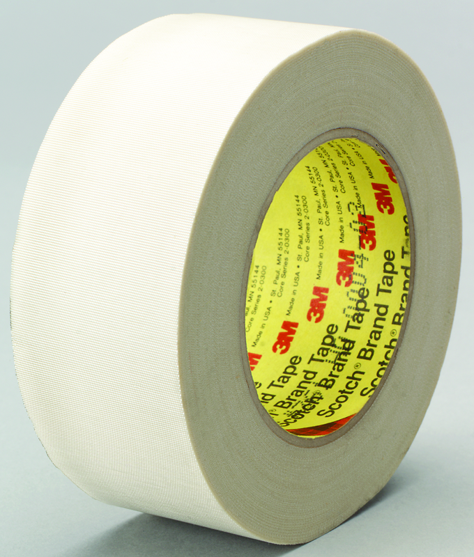 List 361 1/2" x 60 yds Glass Cloth Tape - White - All Tool & Supply