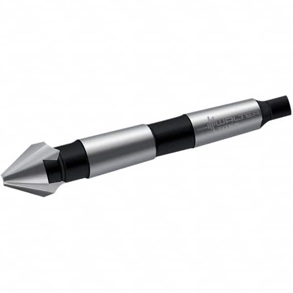 Walter-Titex - 25mm Head Diam, 3 Flute 60° High Speed Steel Countersink - All Tool & Supply