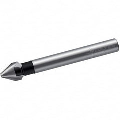 Walter-Titex - 6.3mm Head Diam, 5mm Shank Diam, 3 Flute 60° High Speed Steel Countersink - All Tool & Supply