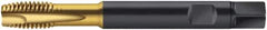 Walter-Prototyp - M24x3.00 Metric, 4 Flute, TiN Finish, Cobalt Spiral Point Tap - Plug Chamfer, Right Hand Thread, 160mm OAL, 30mm Thread Length, 20mm Shank Diam, 6HX Class of Fit, Series S2026305 - Exact Industrial Supply