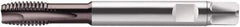 Walter-Prototyp - M24x3.00 Metric, 4 Flute, Hardlube Finish, Cobalt Spiral Point Tap - Plug Chamfer, Right Hand Thread, 160mm OAL, 30mm Thread Length, 20mm Shank Diam, 6HX Class of Fit, Series S2026302 - Exact Industrial Supply