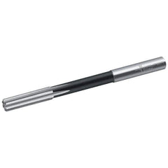 Walter-Titex - 10.8mm Cobalt 6 Flute Chucking Reamer - Straight Flute, 10mm Straight Shank, 41mm Flute Length, 142mm OAL - All Tool & Supply