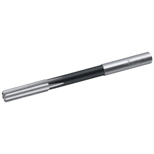 Walter-Titex - 14.5mm Cobalt 8 Flute Chucking Reamer - Straight Flute, 12.5mm Straight Shank, 50mm Flute Length, 162mm OAL - All Tool & Supply