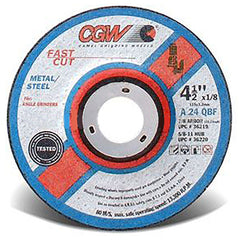 Vortec Pro 4″ Knot Wire Wheel, Stringer Bead Twist, .020″ Steel Fill, M10x1.25 Nut - All Tool & Supply