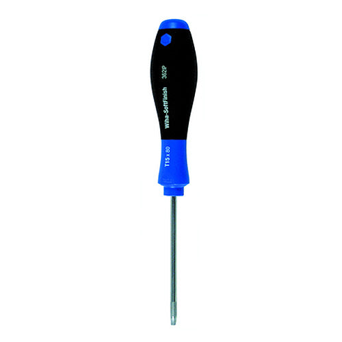 TorxPlus SoftFinish Cushion Grip Screwdriver, IP6 × 60 mm. 6.5″/164 mm Overall Length. Round blade, chrome-vanadium-molybdenum steel, hardened, hard chromed. Wiha chromtop finish on tips. Not for use in standard TORX fasteners. - All Tool & Supply