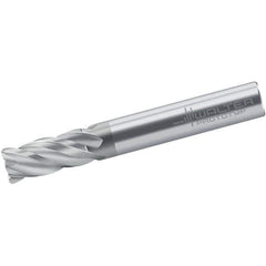 Walter-Prototyp - 6mm, 4 Flute, Single End, Solid Carbide, 0.5mm Corner Radius End Mill - 57mm OAL, Right Hand Flute, 13mm LOC, Right Hand Cut - All Tool & Supply