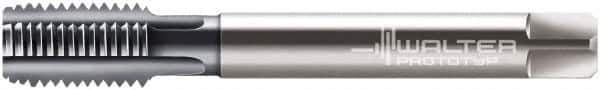 Walter-Prototyp - M14x2.00 Metric 6HX 4 Flute TiCN Finish Powdered Metal Straight Flute Machine Tap - Modified Bottoming, Right Hand Thread, 110mm OAL, 25mm Thread Length, Oversize - All Tool & Supply