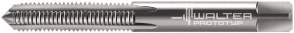 Walter-Prototyp - M14x1.50 Metric Fine 6H 4 Flute Bright Finish Solid Carbide Straight Flute Machine Tap - Modified Bottoming, Right Hand Thread, 100mm OAL, 21mm Thread Length, Oversize - All Tool & Supply