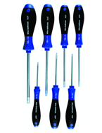 7 Piece - IP8; IP10; IP15; IP20; IP25; IP30; IP40 - TorxPlus SoftFinish® Cushion Grip Screwdriver Set - All Tool & Supply