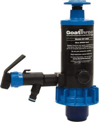 GoatThroat Pumps - 3/8" Outlet, 4 GPM, Polypropylene Hand Operated Transfer Pump - 56" OAL, For up to 55 Gal Drums, For Antifreeze & Other Lightweight Liquids - All Tool & Supply