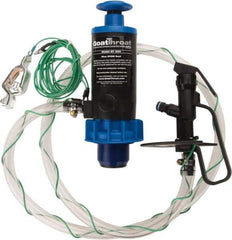 GoatThroat Pumps - 3/8" Outlet, 4 GPM, Polypropylene Hand Operated Transfer Pump - 56" OAL, For up to 55 Gal Drums, For Class I & II Flammable & Combustible Liquids - All Tool & Supply