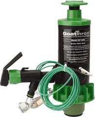 GoatThroat Pumps - 3/8" Outlet, 4 GPM, Polypropylene Hand Operated Transfer Pump - 56" OAL, For up to 55 Gal Drums, For Class I & II Flammable & Combustible Liquids - All Tool & Supply