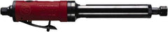 Chicago Pneumatic - 1/4" Collet, Straight Handle, Straight Air Die Grinder - 22,000 RPM, Rear Exhaust, 25 CFM, 0.47 hp, 90 psi, 1/4" Inlet - All Tool & Supply