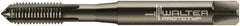 Walter-Prototyp - #6-32 UNC 2B 3 Flute Nitride/Oxide Finish Powdered Metal Straight Flute Machine Tap - Modified Bottoming, Right Hand Thread, 56mm OAL, 11mm Thread Length, Oversize - All Tool & Supply