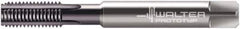 Walter-Prototyp - M6x1.00 Metric 6HX 4 Flute Multilayer TiAlN Finish Solid Carbide Straight Flute Machine Tap - Modified Bottoming, Right Hand Thread, 80mm OAL, 19mm Thread Length, Oversize, Through Coolant - All Tool & Supply