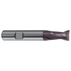 18mm Dia. x 84mm Overall Length 2-Flute Square End Solid Carbide SE End Mill-Weldon Shank-Center Cut-Firex - All Tool & Supply