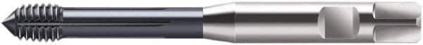 Walter-Prototyp - M10x1.50 Metric 6HX Modified Bottoming Thread Forming Tap - Cobalt, TiCN Finish, 100mm OAL, 9mm Thread Length, Right Hand Thread, Series S2061306 - All Tool & Supply