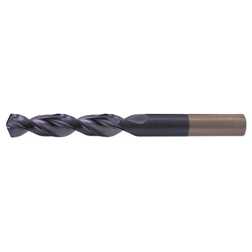 L RHS / RHC HSS-CO 8% (M42) 135 Degree Split Point Q-Cobalt Wide Land Parabolic Drill - TiAlN