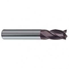 18mm Dia. x 84mm Overall Length 4-Flute Square End Solid Carbide SE End Mill-Round Shank-Center Cut-Firex - All Tool & Supply