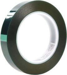 3M - 3/4" Wide x 72 Yd Long Green Polyester Film Masking Tape - Series 8992, 3.2 mil Thick - All Tool & Supply