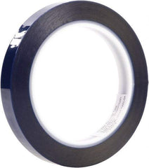 3M - 3/4" Wide x 72 Yd Long Blue Polyester Film Masking Tape - Series 8991, 2.4 mil Thick - All Tool & Supply