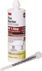 3M - 12.85 oz Cartridge Maroon Urethane Fire Barrier Foam - 120°F Max Operating Temp - All Tool & Supply