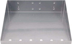 Triton - 12" Long Silver Pegboard Shelf - For Use with Garment Hangers - All Tool & Supply