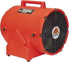 AIR Systems - 12" Inlet, Electric AC Ventilation Fan - 1 hp, 1,866 CFM (Free Air), 115 Max Voltage Rating - All Tool & Supply