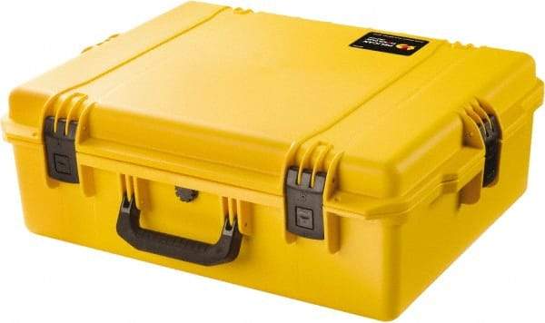 Pelican Products, Inc. - 19-45/64" Wide x 8-39/64" High, Clamshell Hard Case - Yellow, HPX High Performance Resin - All Tool & Supply