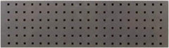 Triton - 31-1/2" Wide x 9" High Peg Board Strip - 1 Panel, Steel with Epoxy Coating, Silver - All Tool & Supply