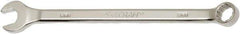 Ability One - 13mm 12 Point Combination Wrench - 15° Offset Angle, Steel, Chrome Finish - All Tool & Supply