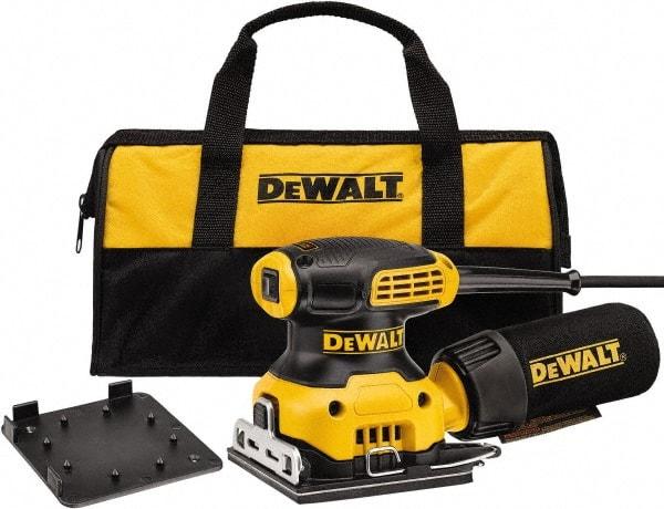 DeWALT - 14,000 OPM, Electric Orbital Sander - Square, Oscillating Sander, 2.3 Amps - All Tool & Supply